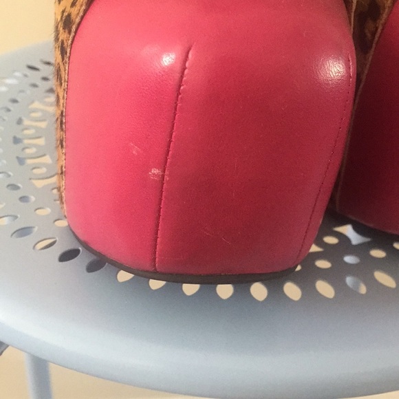 Jeffrey Campbell Cheetah Pink Lita Bootie 8 - Picture 5 of 5